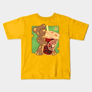 Boba Bear Kids T-Shirt